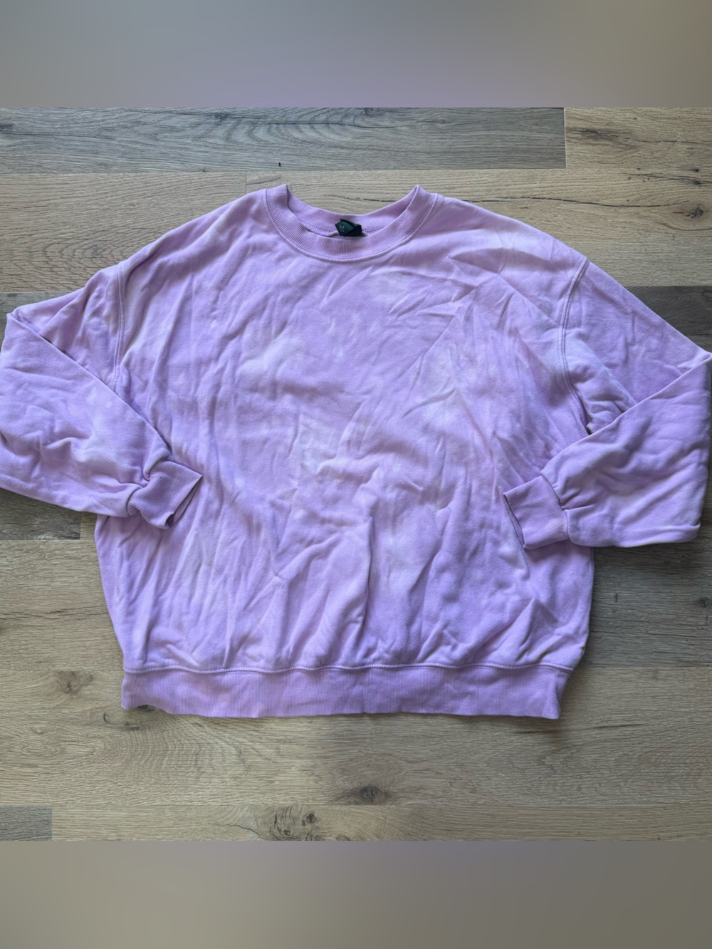 Wild Fable Pink Purple Tie Dye Crew Neck Sweatshirt
